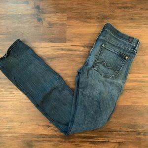 7 for all Mankind Straight Leg Jean Size 29